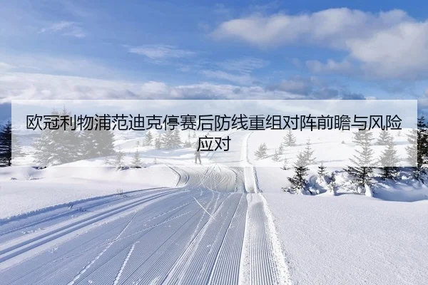 欧冠利物浦范迪克停赛后防线重组对阵前瞻与风险应对